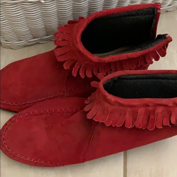 Shoes - Red booties